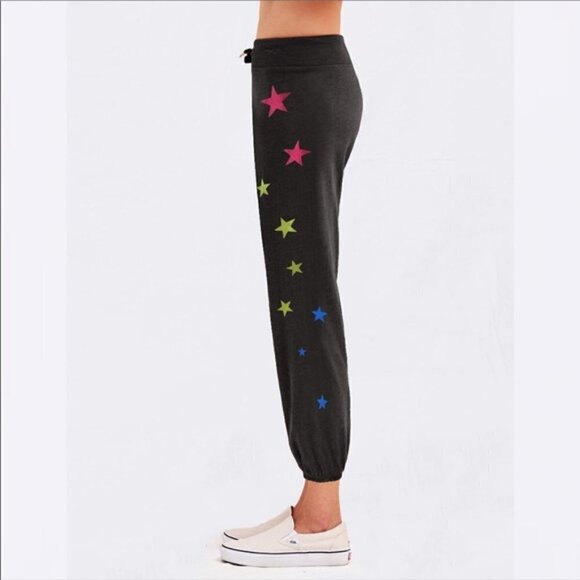 New Sundry Star Print Jogger Sweatpants NWT Size XS (0) - Picture 4 of 14